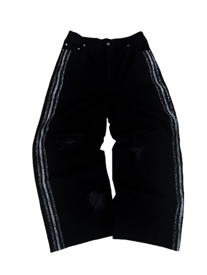 “Fallen Snake” denim jeans